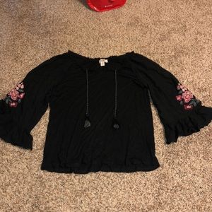 BOGO 💛NWOT Vintage America peasant blouse